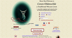 Desktop Screenshot of oldenwilde.org