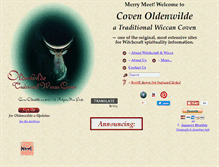 Tablet Screenshot of oldenwilde.org